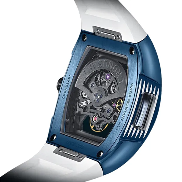 Đồng Hồ Nam Cronus Art Sport R1 Precision 316L Steel Watch R1 42 - R1-002 Màu Trắng