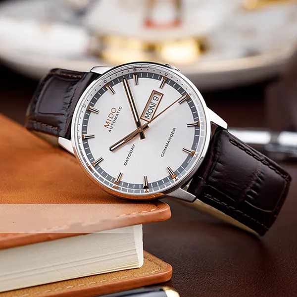 Đồng Hồ Nam Mido Commander II Automatic Watch M016.430.16.031.80 (M0164301603180) Màu Nâu
