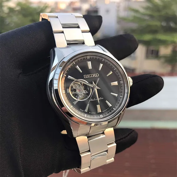 Đồng Hồ Nam Seiko Presage SARY053 Màu Đen Bạc
