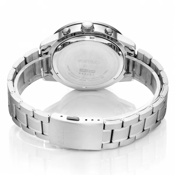 Đồng Hồ Nam Seiko Quartz SKS639P1 Màu Xanh Bạc