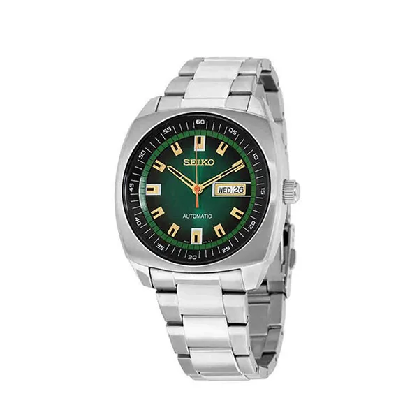 Đồng Hồ Nam Seiko Recraft Automatic Green Dial Stainless Steel Watch SNKM97 Màu Xanh Bạc - 3