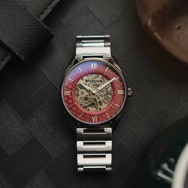 Đồng Hồ Nam Thomas Earnshaw Men's Automatic Watch ES-8223-33 Màu Bạc