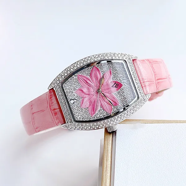 Đồng Hồ Nữ Christian Van Sant Lotus Quartz Ladies Watch CV4852 Màu Hồng - Đồng hồ - Vua Hàng Hiệu