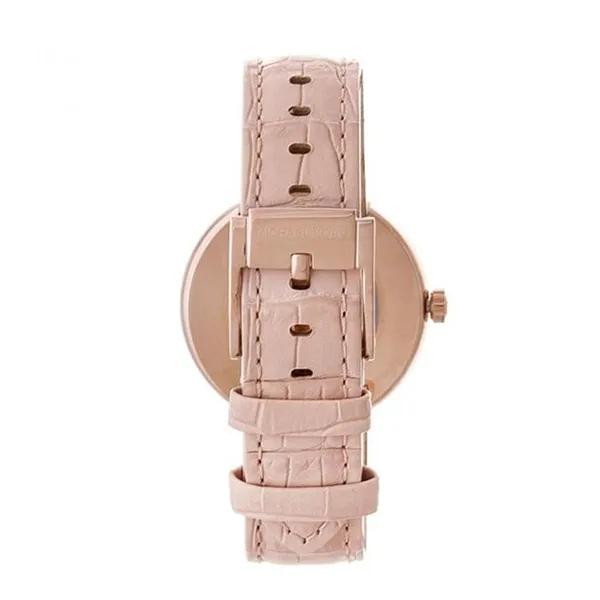Đồng Hồ Nữ Michael Kors Courtney Rose Gold Leather Watch MK2718 Màu Hồng Nhạt