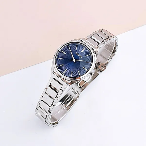 Đồng Hồ Nữ Seiko Conceptual Quartz Blue Dial Ladies Watch SWR033 Màu Bạc - Đồng hồ - Vua Hàng Hiệu