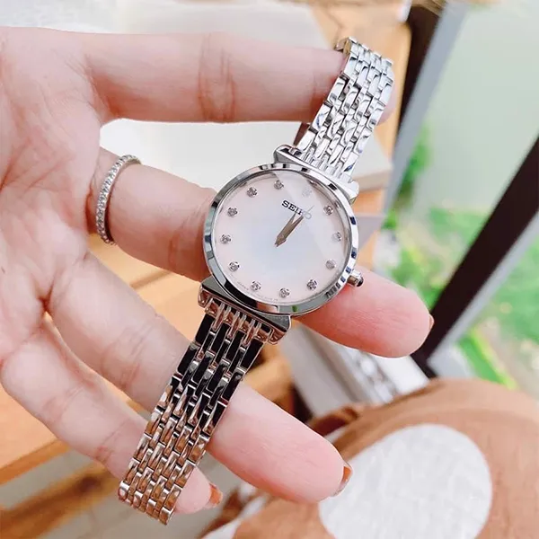 Đồng Hồ Nữ Seiko Quartz SFQ803 Màu Bạc - Đồng hồ - Vua Hàng Hiệu