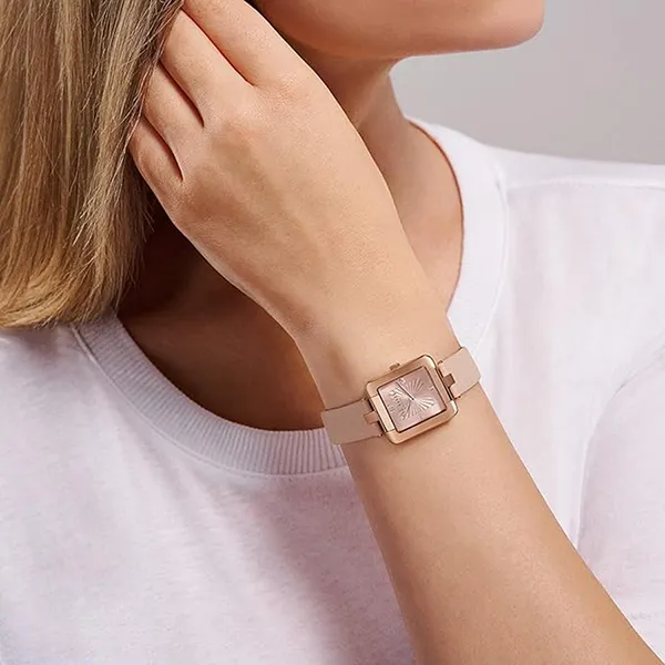 Đồng Hồ Nữ Ted Baker Ladies Rose Vegan Leather Strap Watch BKPMSS3029I Màu Hồng Nude - Đồng hồ - Vua Hàng Hiệu