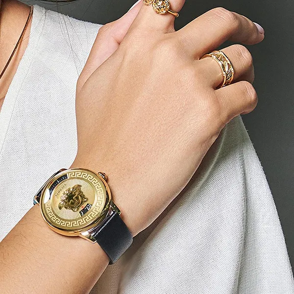 Đồng Hồ Nữ Versace Medusa Icon VEZ200221 Màu Vàng Gold