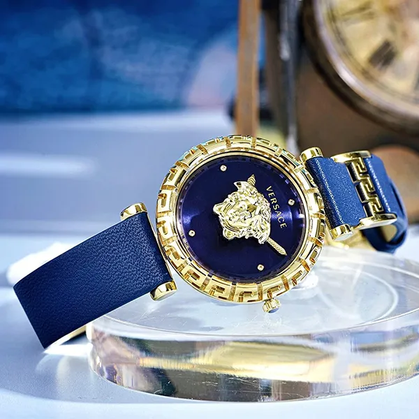 Đồng Hồ Nữ Versace Palazzo Empire Greca Diamond Màu Xanh Blue - Đồng hồ - Vua Hàng Hiệu