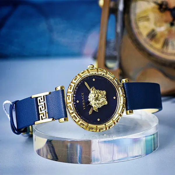 Đồng Hồ Nữ Versace Palazzo Empire Greca Diamond Màu Xanh Blue - Đồng hồ - Vua Hàng Hiệu