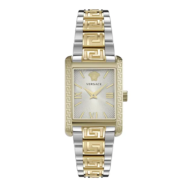 Đồng Hồ Nữ Versace Tonneau Watch VE1C00621 Màu Vàng - Bạc - Đồng hồ - Vua Hàng Hiệu