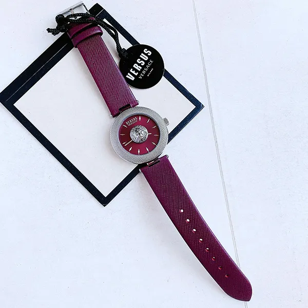 Đồng Hồ Nữ Versace Versus Brick Lane Watch VSP214318 Màu Tím