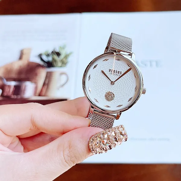Đồng Hồ Nữ Versace Versus La Villette Watch VSP1S0819 Màu Bạc