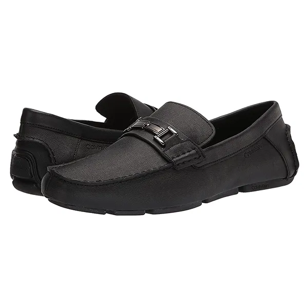 Giày Lười Nam Calvin Klein CK Magnus Loafer Màu Đen Size 8.5