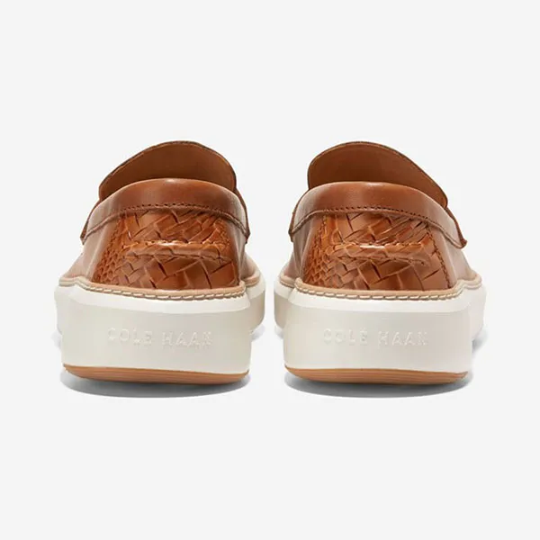 Giày Lười Nam Cole Haan Grandpro Topspin Penny Loafer Màu Nâu Size 42