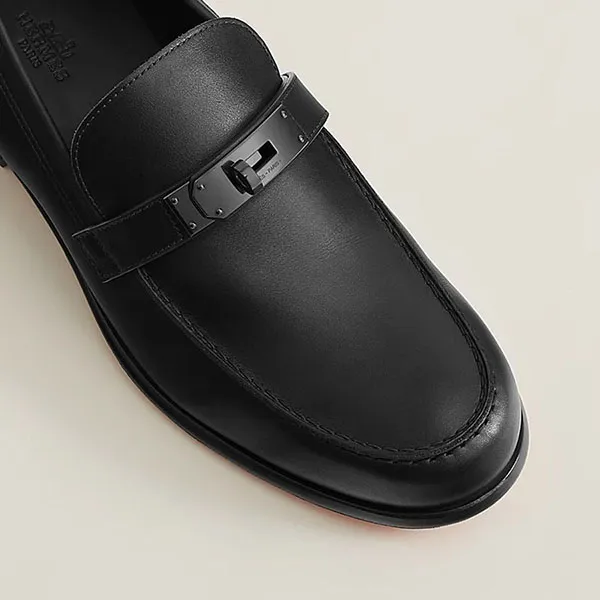 Giày Lười Nam Hermès Destin Loafer Shoes Màu Đen Size 41