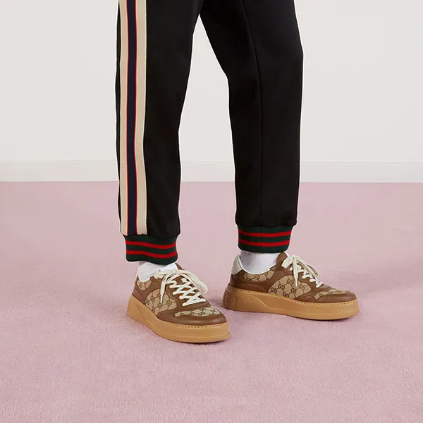 Giày Sneaker Nam Gucci Men's GG 675840 UPG20 2866 Màu Nâu Size 39 N-NT