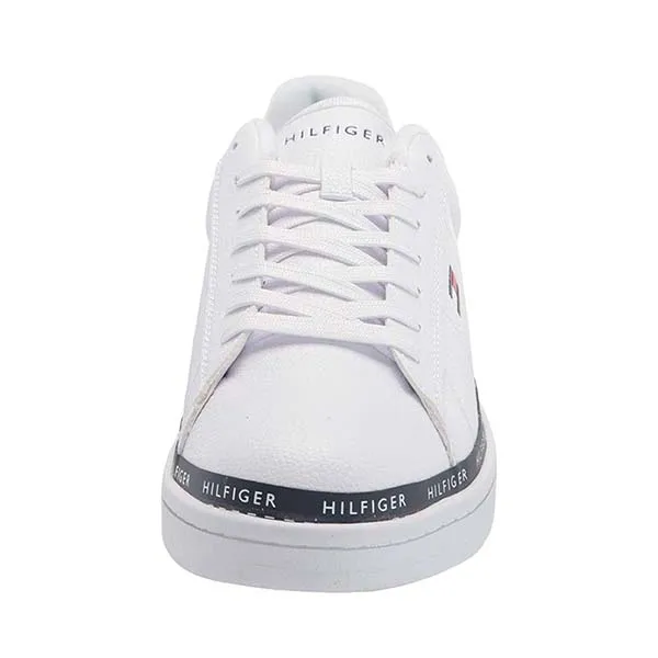 Giày Sneaker Nam Tommy Hilfiger Men's Lewin White Màu Đen Size 44 - 4