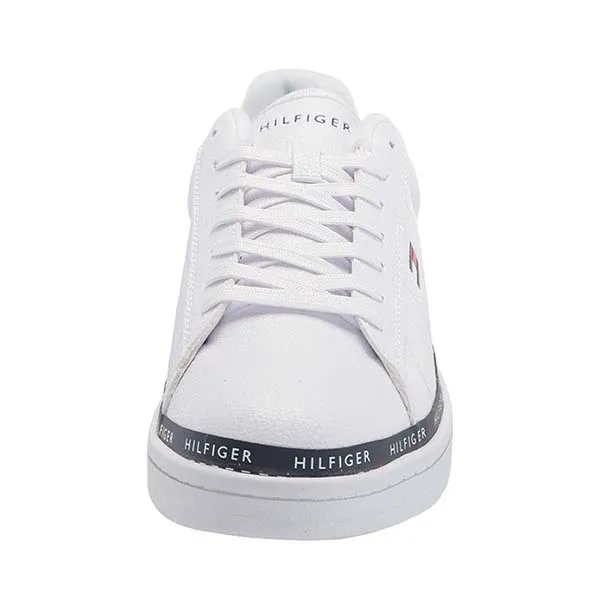 Giày Sneaker Nam Tommy Hilfiger Men's Lewin White Màu Đen Size 44