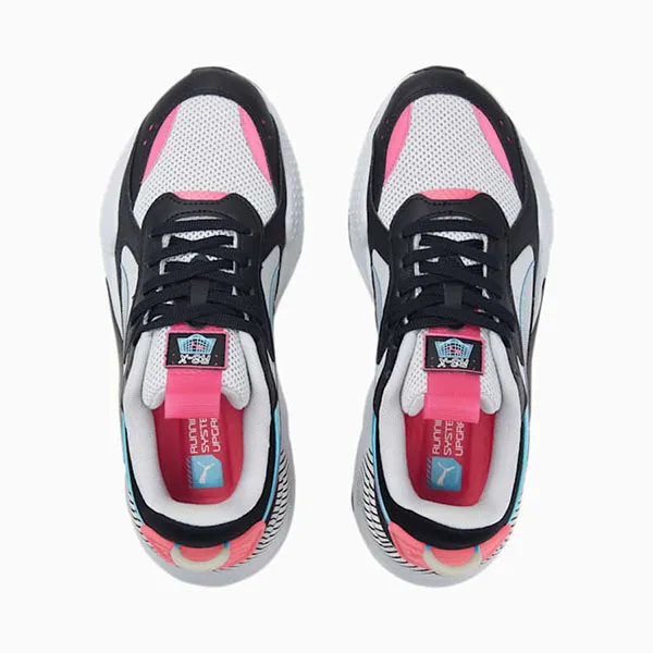 Giày Sneaker Nữ Puma RS-X 3D Shoes 390025-04 Màu Đen Trắng - Giày - Vua Hàng Hiệu