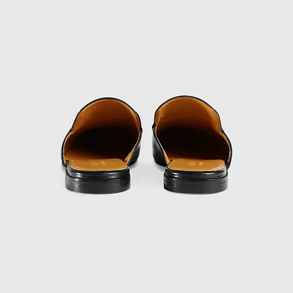 Giày Sục Nam Gucci Men's Printown Leather Slipper 426219 BLM00 1000 Màu Đen Size 39 - Giày - Vua Hàng Hiệu