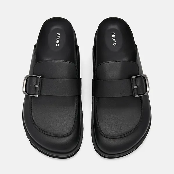 Giày Sục Nữ Pedro Helix Mules Women 66380017 Màu Đen Size 36 - Giày - Vua Hàng Hiệu