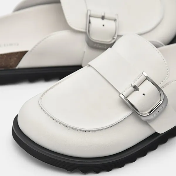 Giày Sục Nữ Pedro Helix Mules Women 66380017 Màu Trắng Size 36