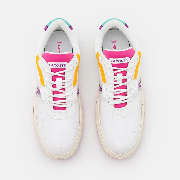 Giày Thể Thao Nữ Lacoste Women's L001 Eco Synthetic And Textile Sneakers 44SFA0103 Phối Màu - Giày - Vua Hàng Hiệu