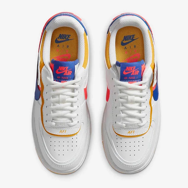 Giày Thể Thao Nike Air Force 1 Shadow White Flash Crimson Astronomy Blue CI0919-105 Phối Màu Size 36.5 - Giày - Vua Hàng Hiệu