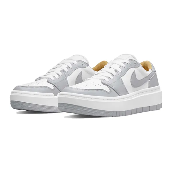 Giày Thể Thao Nike Air Jordan 1 Elevate Low Wolf Grey DH7004-100 Màu Trắng Xám Size 39 - Giày - Vua Hàng Hiệu