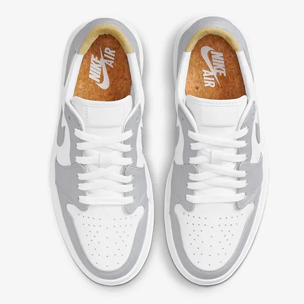 Giày Thể Thao Nike Air Jordan 1 Elevate Low Wolf Grey DH7004-100 Màu Trắng Xám Size 39 - Giày - Vua Hàng Hiệu
