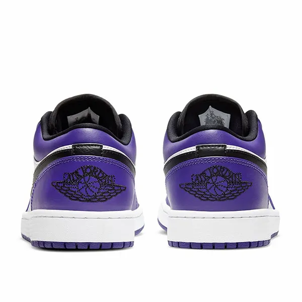 Giày Thể Thao Nike Air Jordan 1 Low GS ‘Court Purple’ 553560-500 Phối Màu Size 41