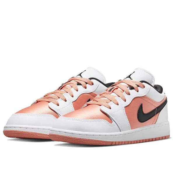 Giày Thể Thao Nike Air Jordan 1 Low GS Light Madder Root Shoes DM8960-801 Màu Trắng Cam Size 35 - Giày - Vua Hàng Hiệu