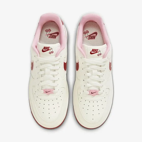 Giày Thể Thao Nike Air Force 1 Low Valentine’s Day 2023 FD4616-161 Màu Đỏ Be Size 36 - Giày - Vua Hàng Hiệu
