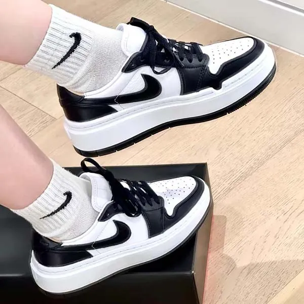 Giày Thể Thao Nữ Nike Air Jordan 1 Elevate Low DH7004-109 Màu Đen Trắng Size 38.5 L - Giày - Vua Hàng Hiệu
