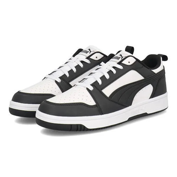 Giày Thể Thao Puma Rebound V6 Low Black White 392328-01 Màu Đen Trắng - Giày - Vua Hàng Hiệu