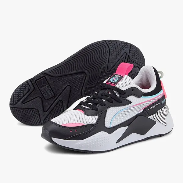 Giày Thể Thao Puma RS-X 3D Low-Cut Sneakers 390025 Màu Đen Ghi
