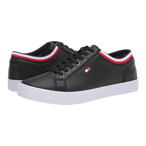 Giày Thể Thao Tommy Hilfiger Men's Rawler Sneaker Màu Đen Size 10.5 US