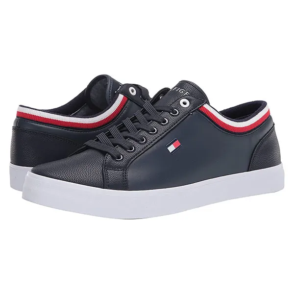 Giày Thể Thao Tommy Hilfiger Men's Rawler Sneaker Màu Xanh Đậm Size 46 - Giày - Vua Hàng Hiệu