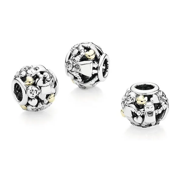 Hạt Vòng Charm Nữ Pandora 791040 Family Forever Màu Bạc - Trang sức - Vua Hàng Hiệu