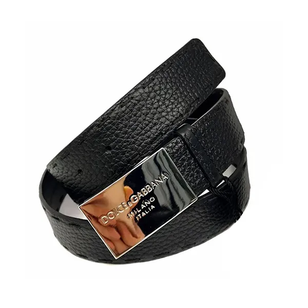 Thắt Lưng Nam Dolce & Gabbana D&G Belt Black BC3624 Màu Đen Size 100