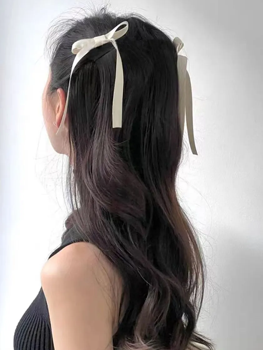 Khăn choàng cổ kết hợp làm dây ruy băng buộc tóc phong cách Hàn Quốc xinh  xắn đa năng - Siêu Thị Top Top