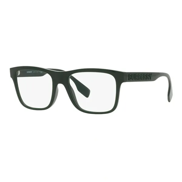 Kính Mắt Cận Burberry Eyewear Square Frame Glasses 0BE2353 3999 Màu Xanh Lá