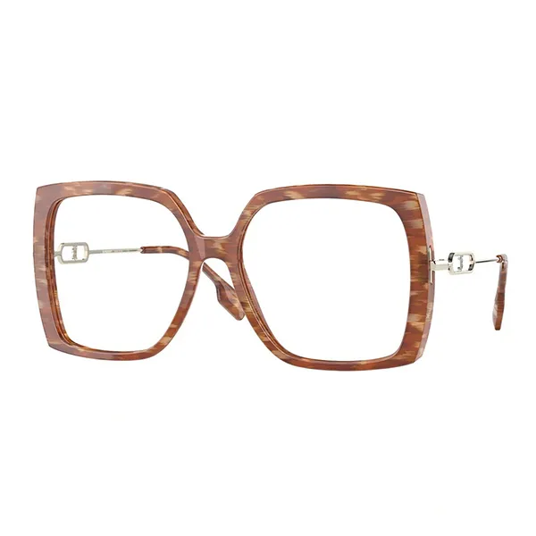 Kính Mắt Cận Burberry Luna Brown Square Eyeglasses BE4332 3915S Màu Nâu - Kính mắt - Vua Hàng Hiệu