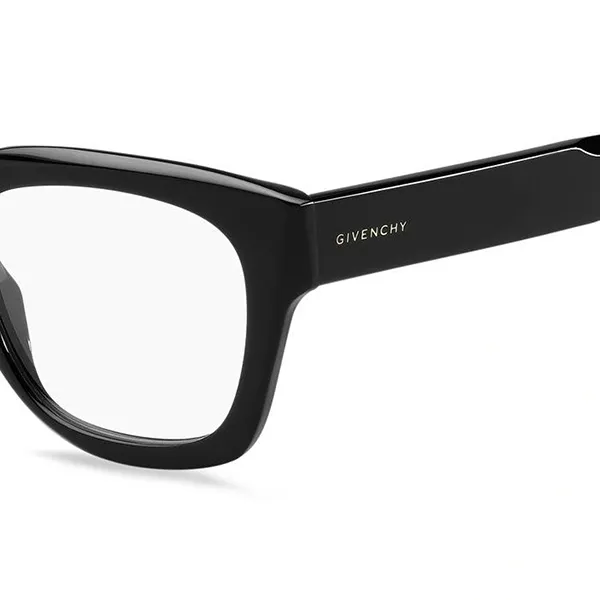 Kính Mắt Cận Givenchy Transparent Square Unisex Eyeglasses GV 0047 807 Màu Đen
