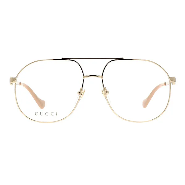 Kính Mắt Cận Gucci Eyeglasses GG1091O 002 Màu Vàng
