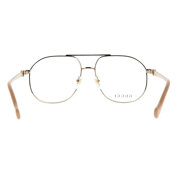 Kính Mắt Cận Gucci Eyeglasses GG1091O 002 Màu Vàng