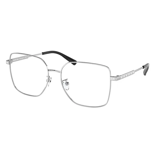 Kính Mắt Cận Nữ Michael Kors Demo Square Ladies Eyeglasses MK3056 1153 Màu Bạc