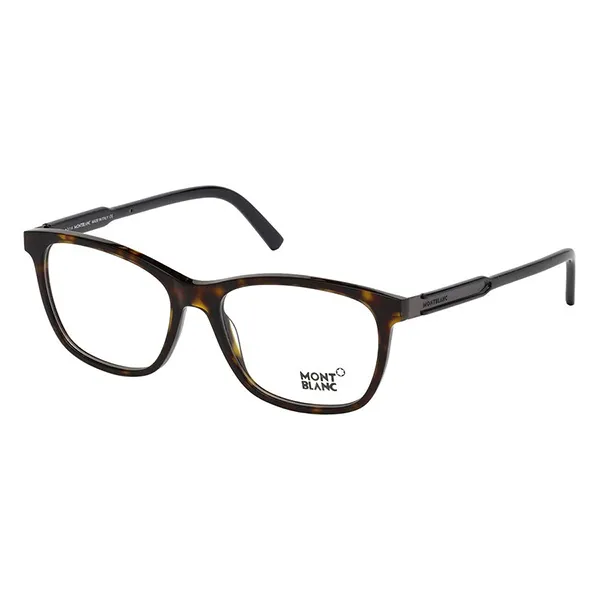 Kính Mắt Cận Montblanc Tortoise Plastic Eyeglasses MB 631 056 Màu Havana Đậm