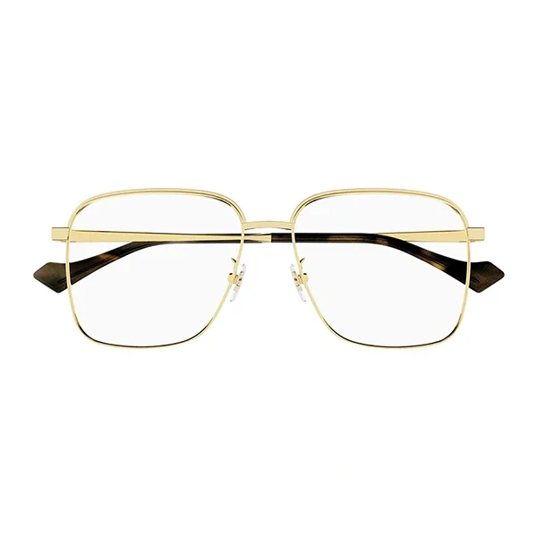 Kính Mắt Cận Nam Gucci Demo Square Men's Eyeglasses GG1101OA 001 Màu Vàng
